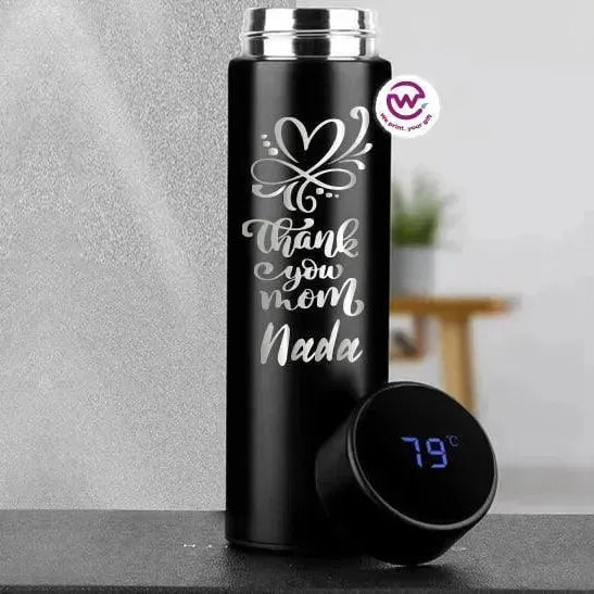 Digital Thermal Thermos -MOM - WE PRINT