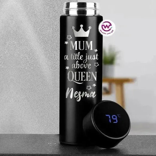 Digital Thermal Thermos -MOM - WE PRINT