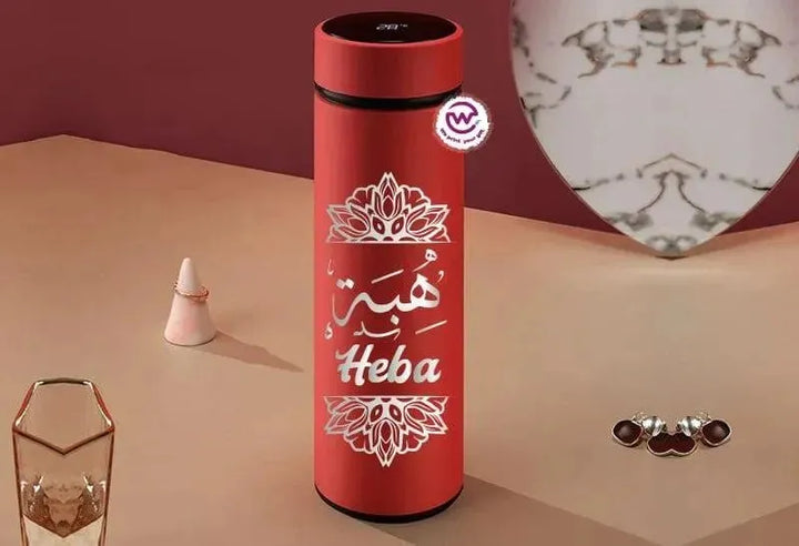 Digital Thermal Thermos -Names B - WE PRINT