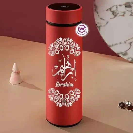 Digital Thermal Thermos -Names B - WE PRINT