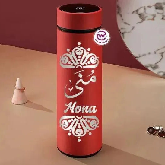 Digital Thermal Thermos -Names B - WE PRINT