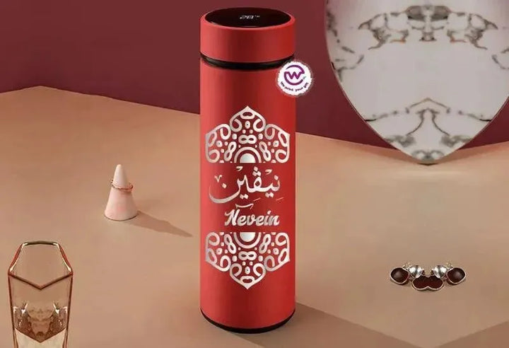 Digital Thermal Thermos -Names B - WE PRINT