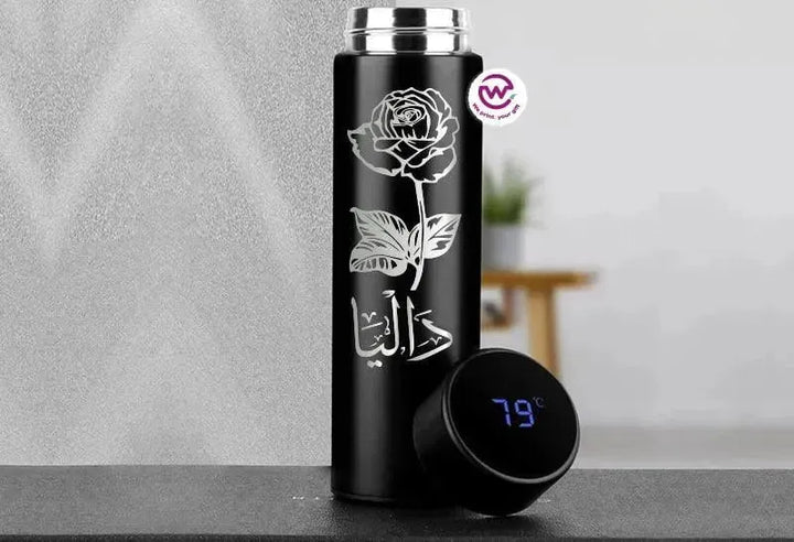 Digital Thermal Thermos -Names c - WE PRINT