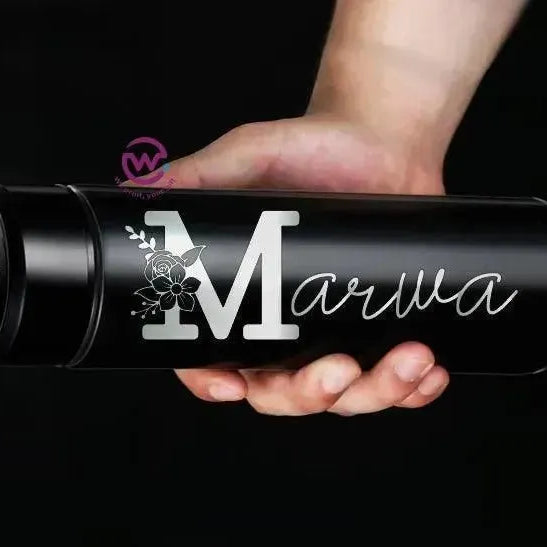 Digital Thermal Thermos -Names Designs - WE PRINT