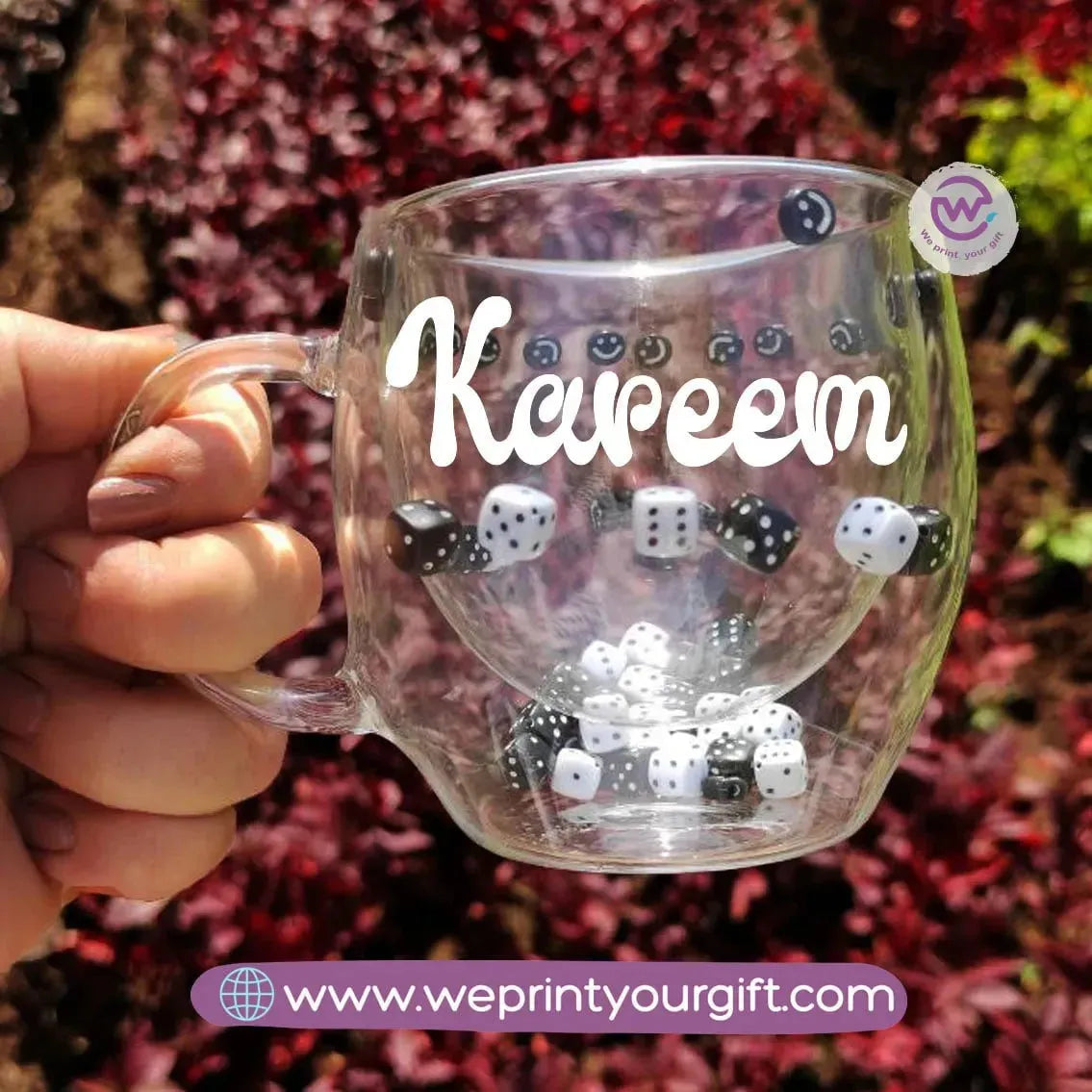 Double wall cups - Dice - WE PRINT