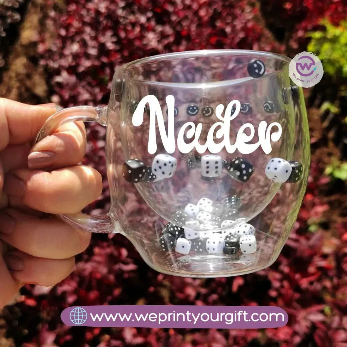 Double wall cups - Dice - WE PRINT