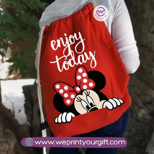 Drawstring Bag-Disney - WE PRINT