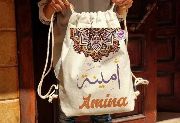 Drawstring Bag - Mandala - WE PRINT