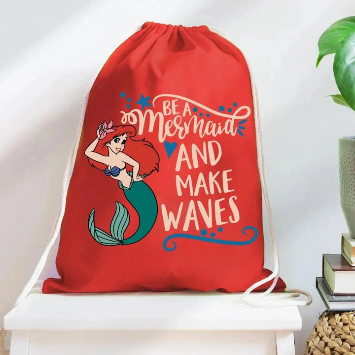 Drawstring Bag - Mermaid - WE PRINT