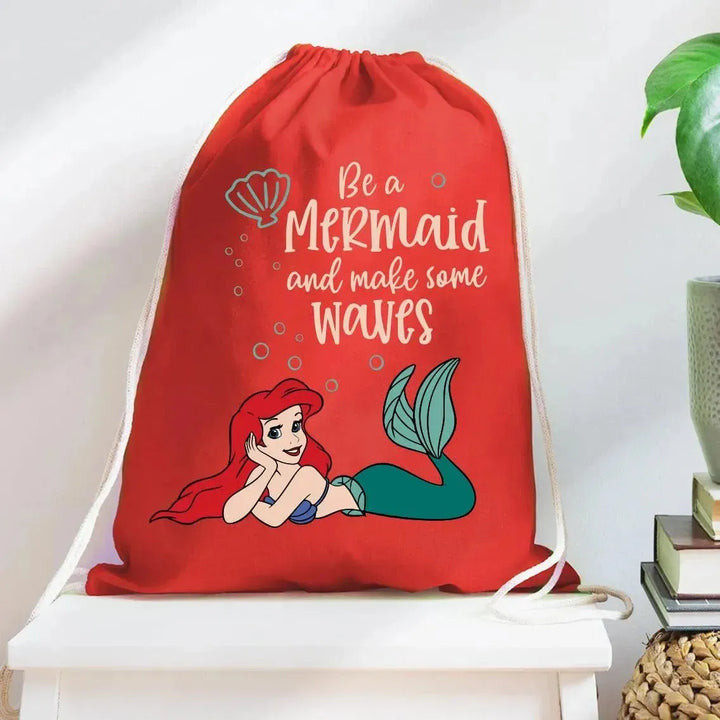 Drawstring Bag - Mermaid - WE PRINT