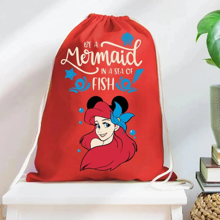 Drawstring Bag - Mermaid - WE PRINT