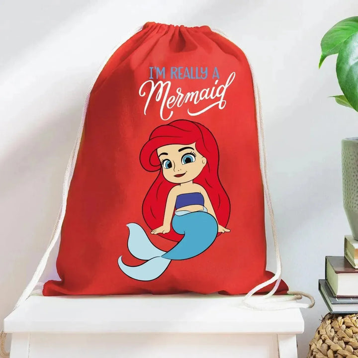 Drawstring Bag - Mermaid - WE PRINT