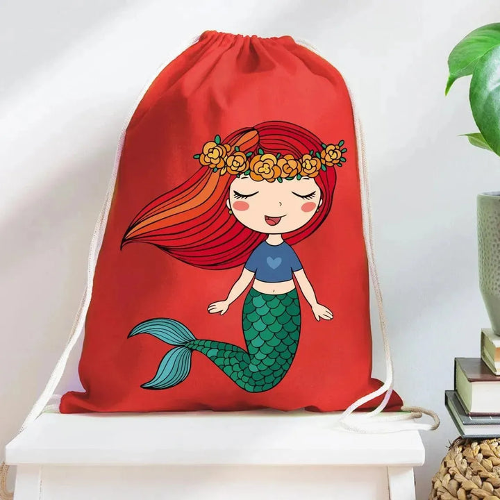 Drawstring Bag - Mermaid - WE PRINT