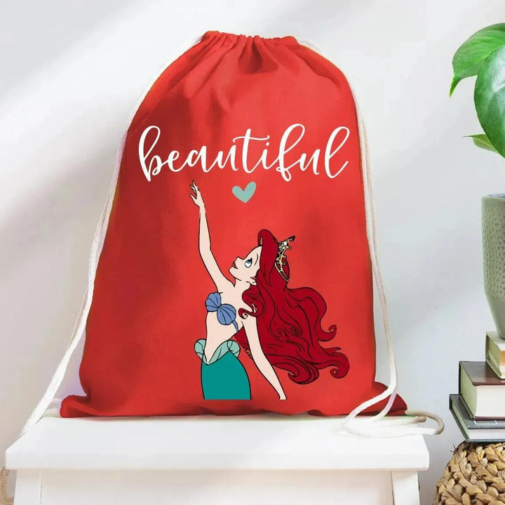 Drawstring Bag - Mermaid - WE PRINT