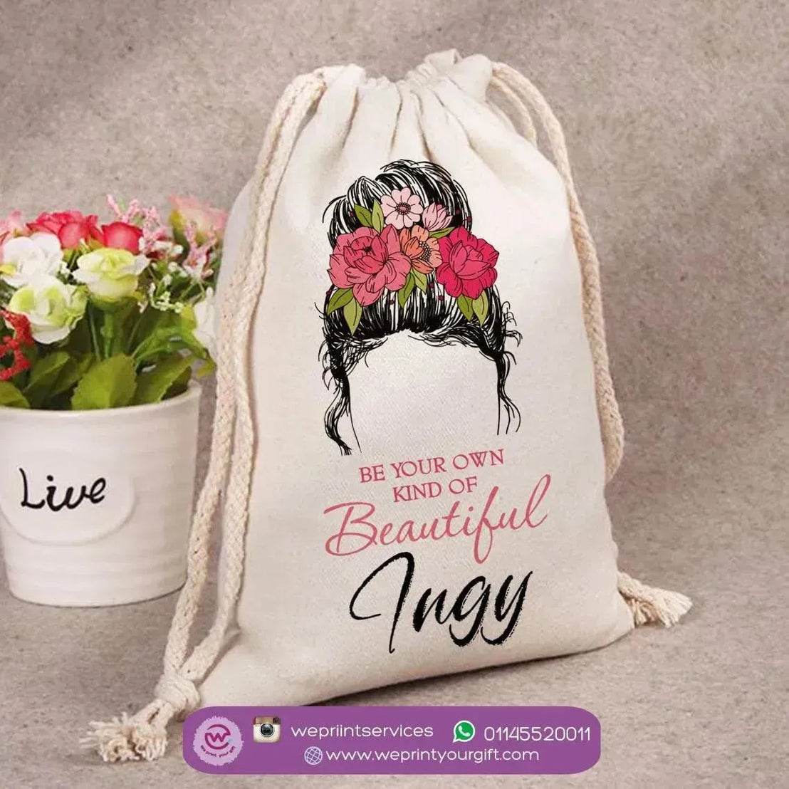 Drawstring Bag - Motivational - WE PRINT