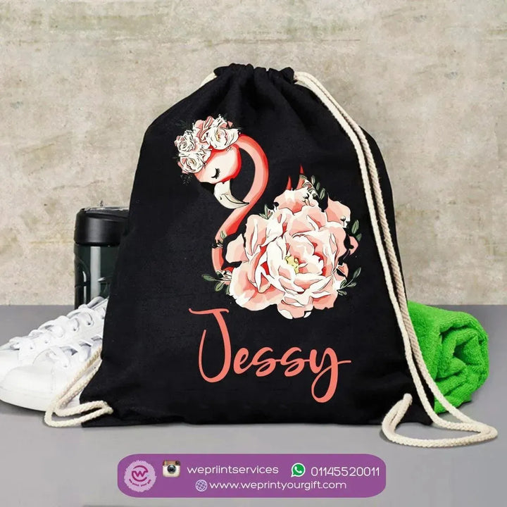 Drawstring Bag - Names - WE PRINT