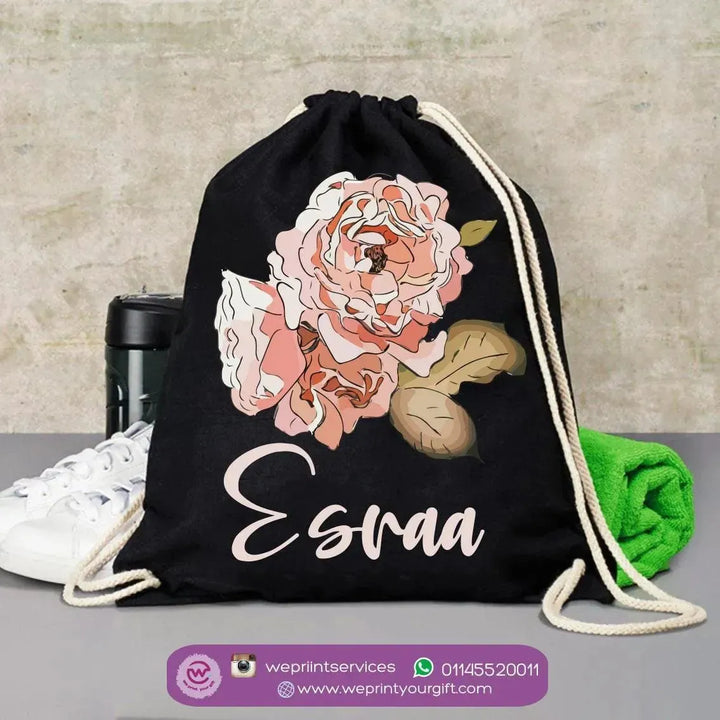 Drawstring Bag - Names - WE PRINT