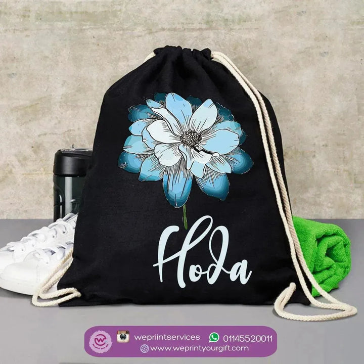 Drawstring Bag - Names - WE PRINT