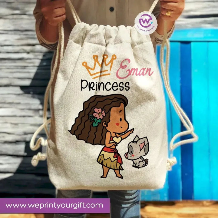 Drawstring Bag -princess - WE PRINT