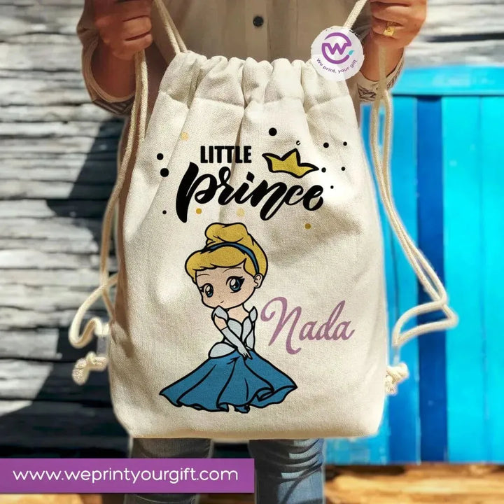 Drawstring Bag -princess - WE PRINT