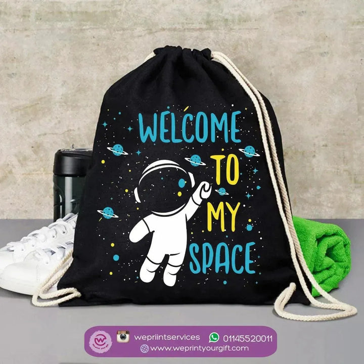 Drawstring Bag - Space - WE PRINT