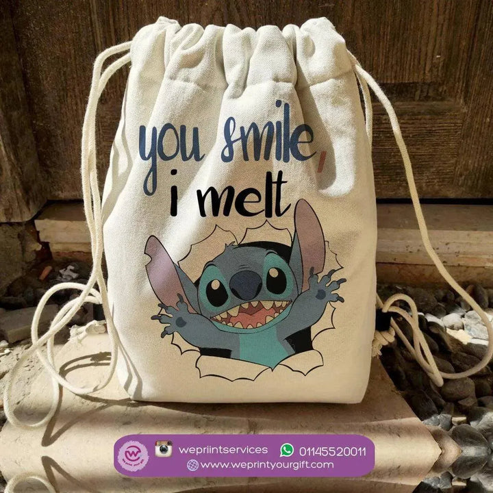 Drawstring Bag - Stitch-A - WE PRINT