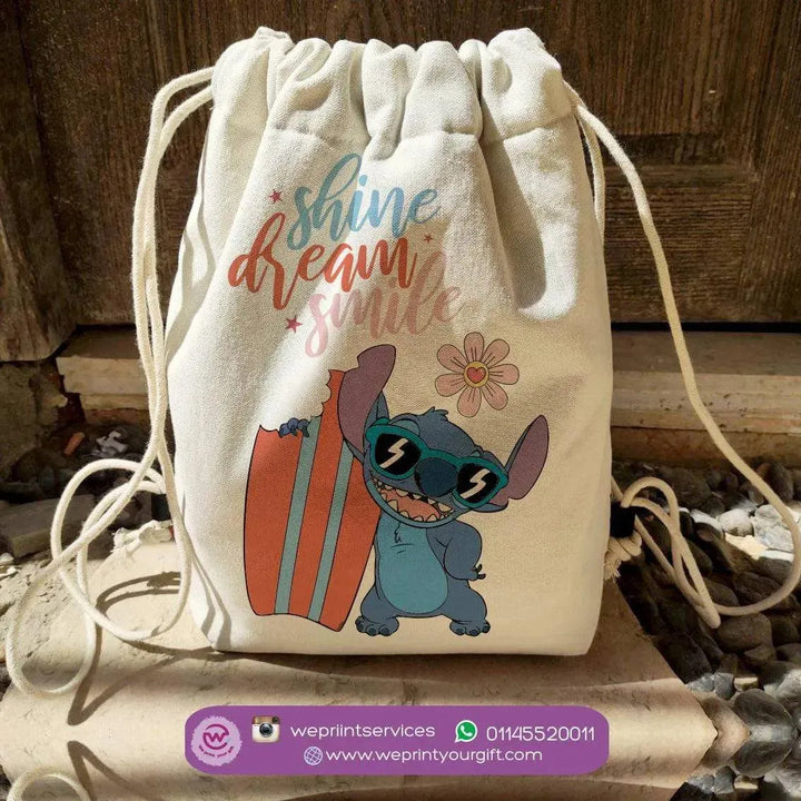 Drawstring Bag - Stitch-A - WE PRINT