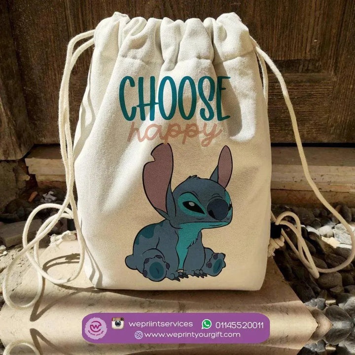 Drawstring Bag - Stitch-A - WE PRINT