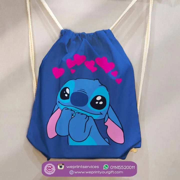 Drawstring Bag - Stitch-B - WE PRINT