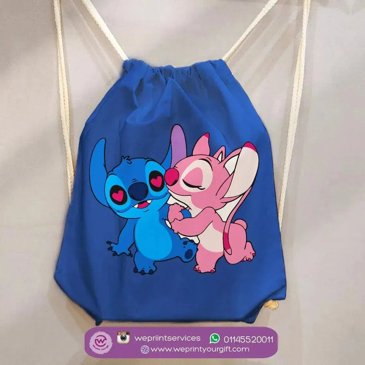 Drawstring Bag - Stitch-B - WE PRINT