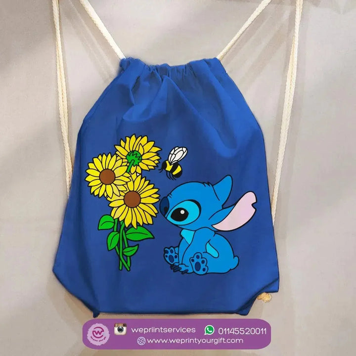 Drawstring Bag - Stitch-B - WE PRINT