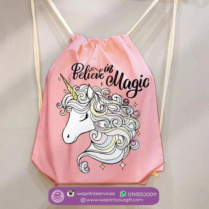 Drawstring Bag - Unicorn - WE PRINT