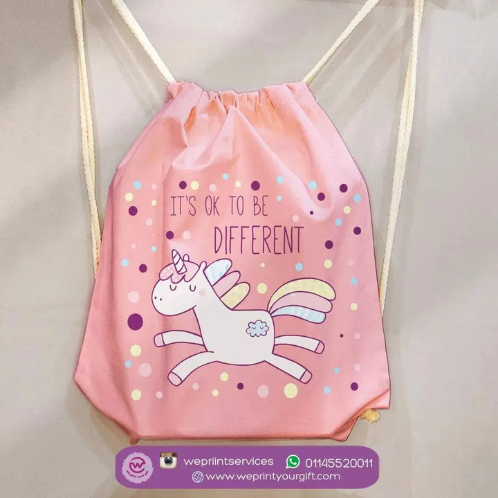 Drawstring Bag - Unicorn - WE PRINT