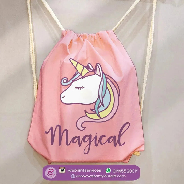 Drawstring Bag - Unicorn - WE PRINT