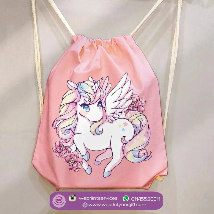 Drawstring Bag - Unicorn - WE PRINT