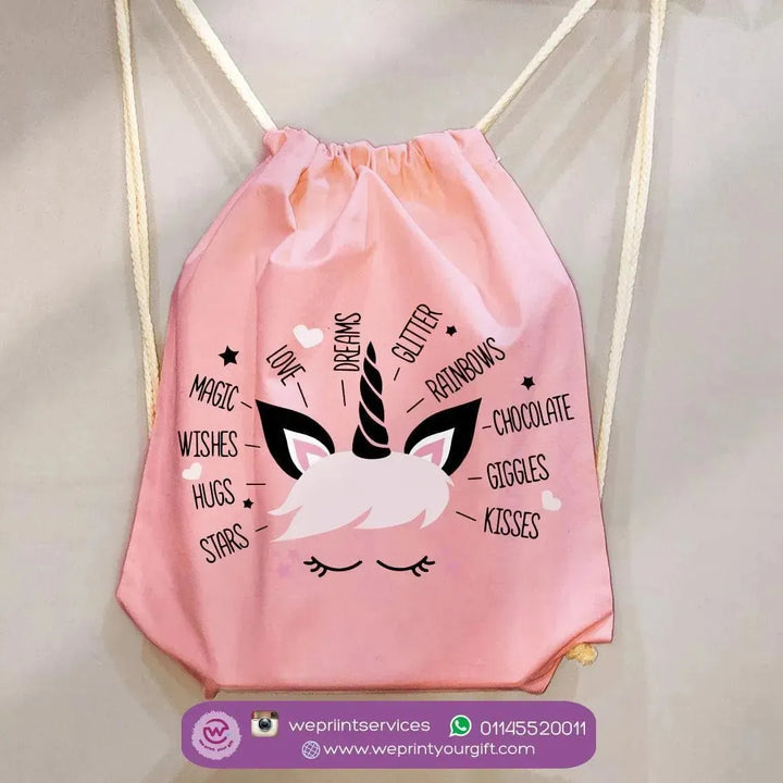 Drawstring Bag - Unicorn - WE PRINT