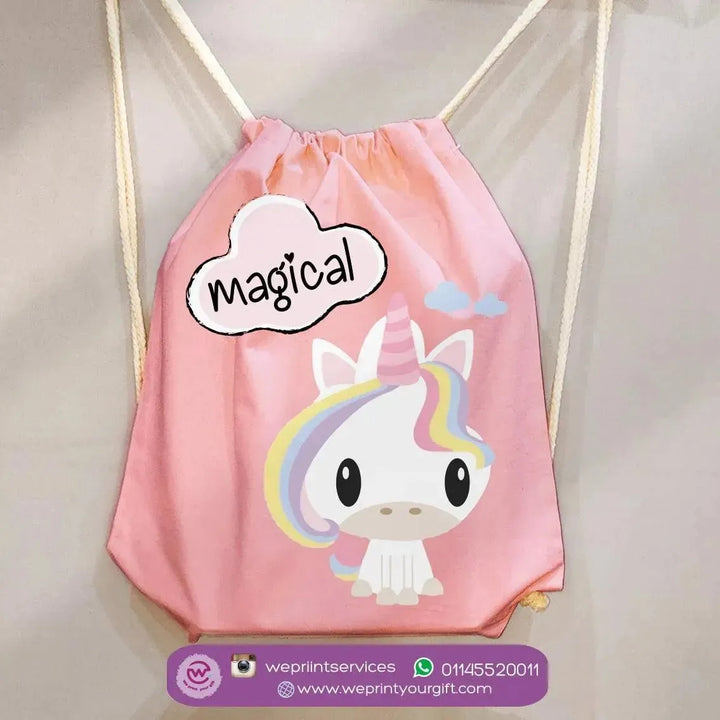 Drawstring Bag - Unicorn - WE PRINT