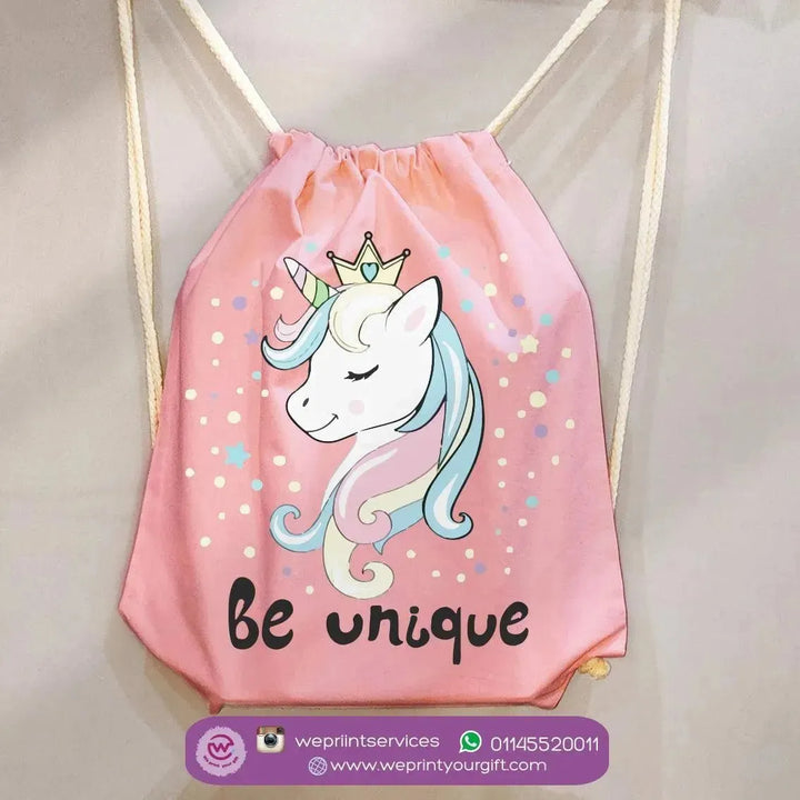 Drawstring Bag - Unicorn - WE PRINT