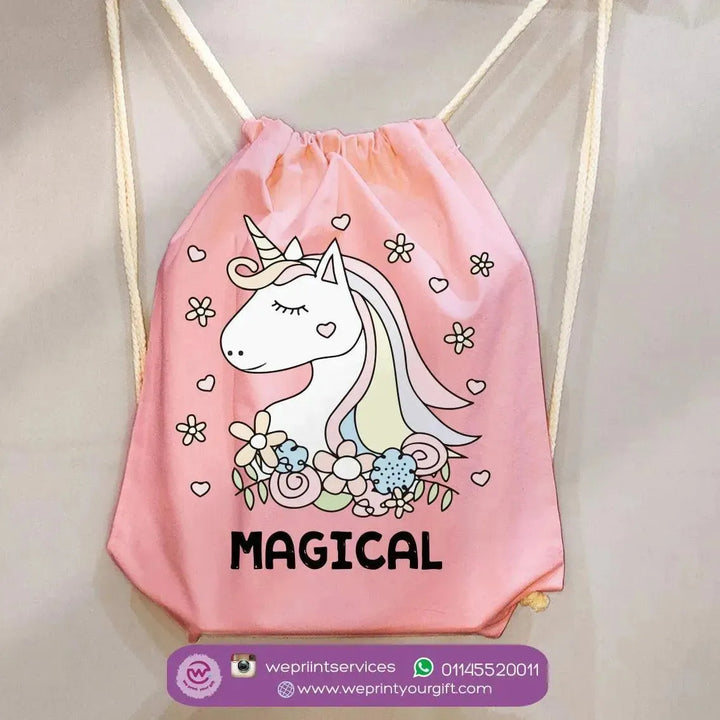 Drawstring Bag - Unicorn - WE PRINT