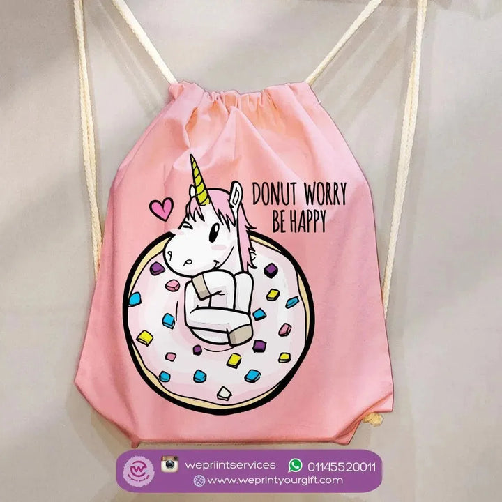 Drawstring Bag - Unicorn - WE PRINT