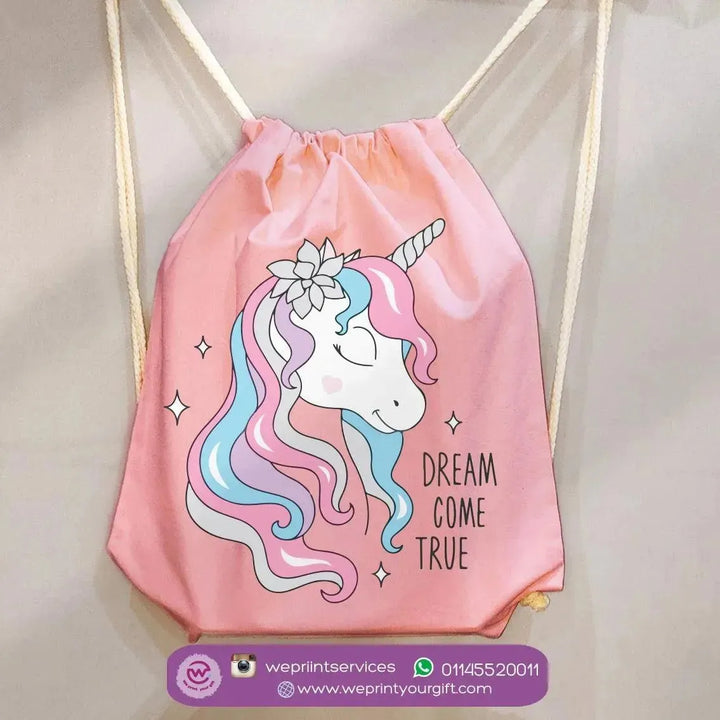 Drawstring Bag - Unicorn - WE PRINT