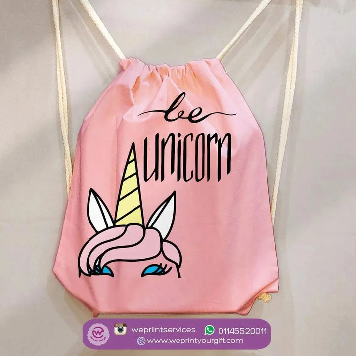 Drawstring Bag - Unicorn - WE PRINT