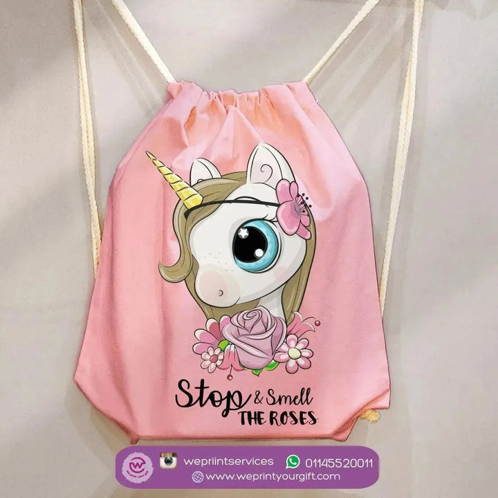 Drawstring Bag - Unicorn - WE PRINT