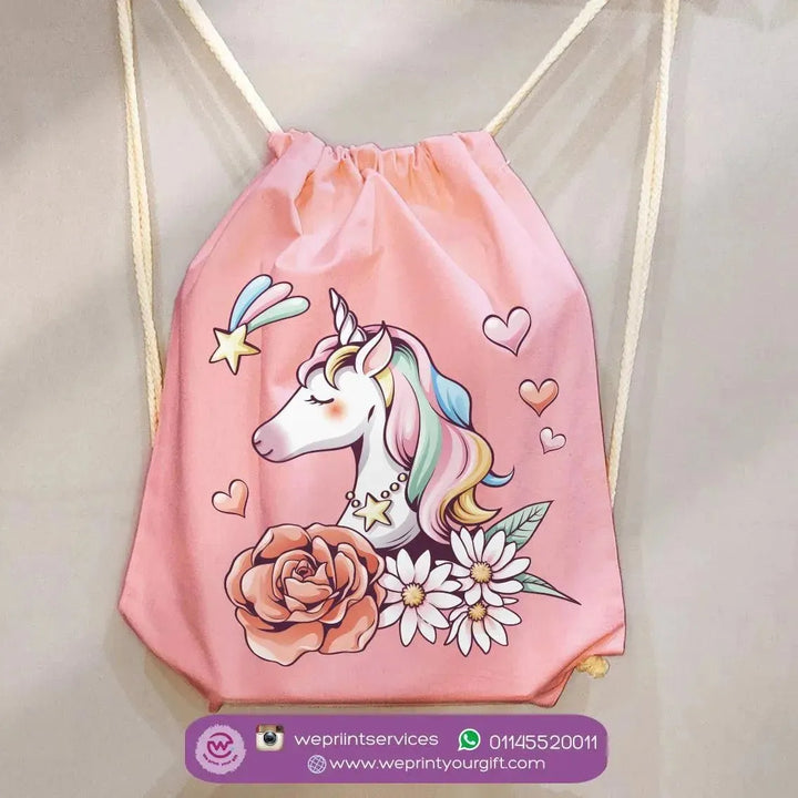 Drawstring Bag - Unicorn - WE PRINT