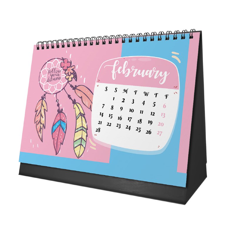 Dreamcatcher Desk Calendar 2026