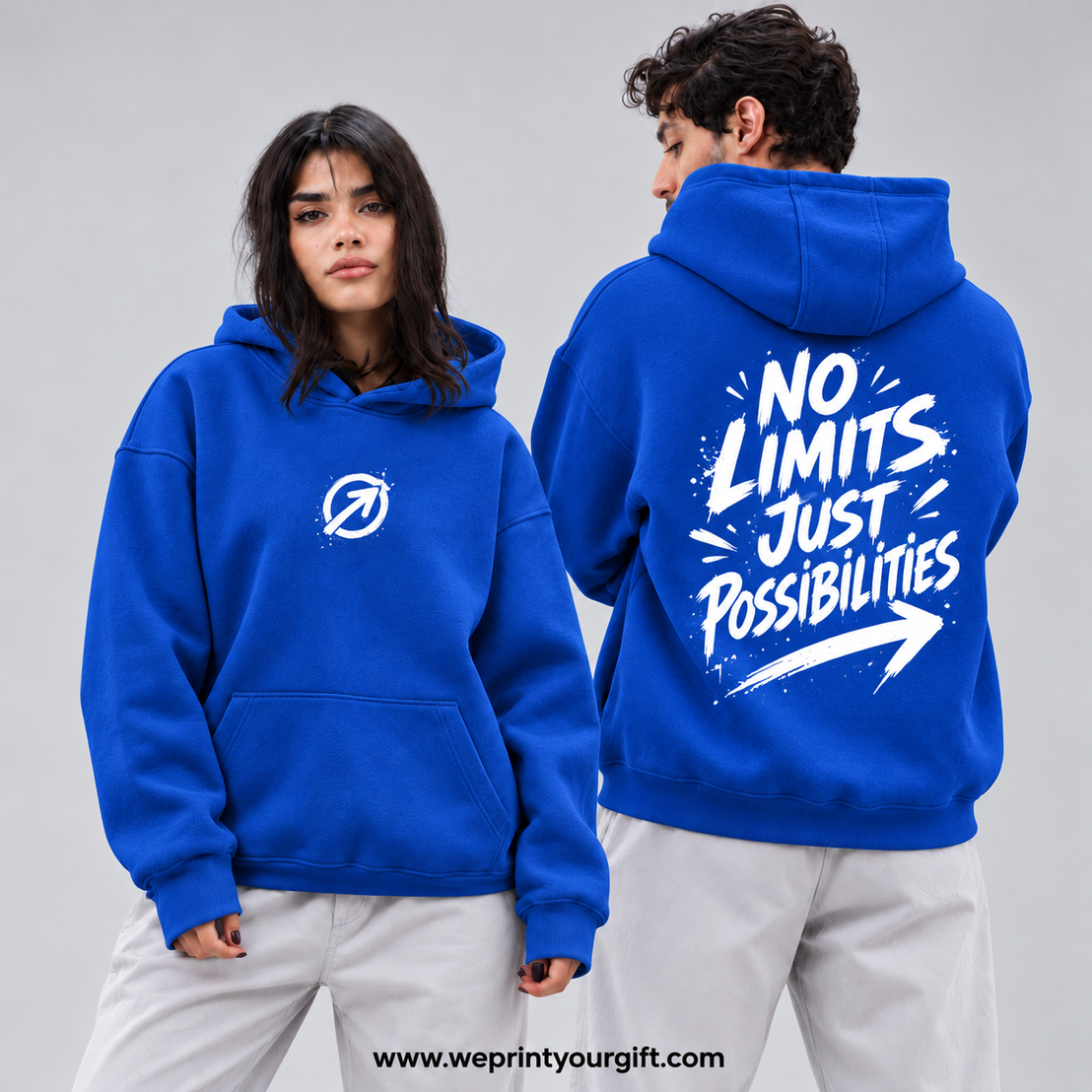 Unisex "Daily Inspiration" Hoodie - Premium Melton Cotton