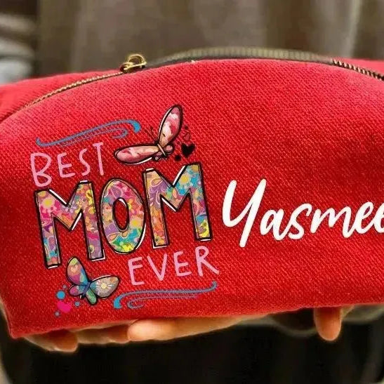 Fabric Boxy Pouch Makeup - Mother's Day 1 - WE PRINT