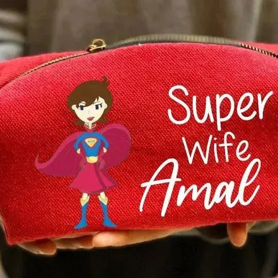 Fabric Boxy Pouch Makeup - Mother's Day 1 - WE PRINT