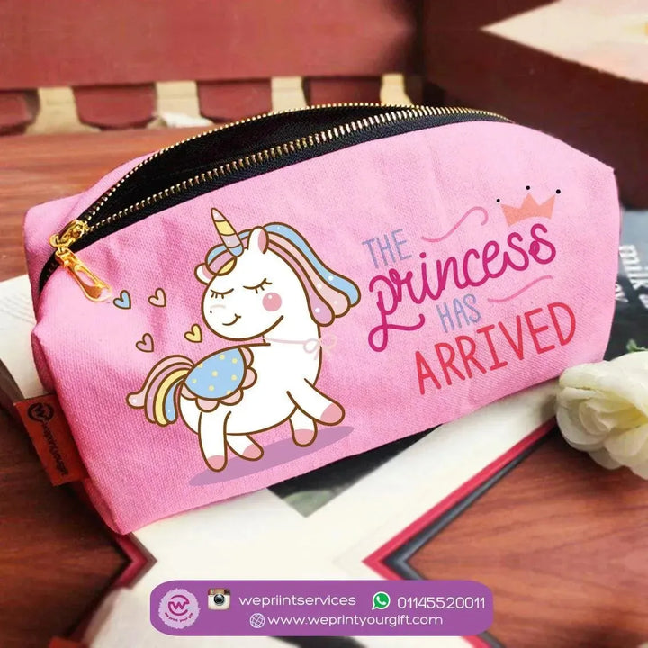 Fabric Boxy Pouch Makeup - Unicorn - WE PRINT