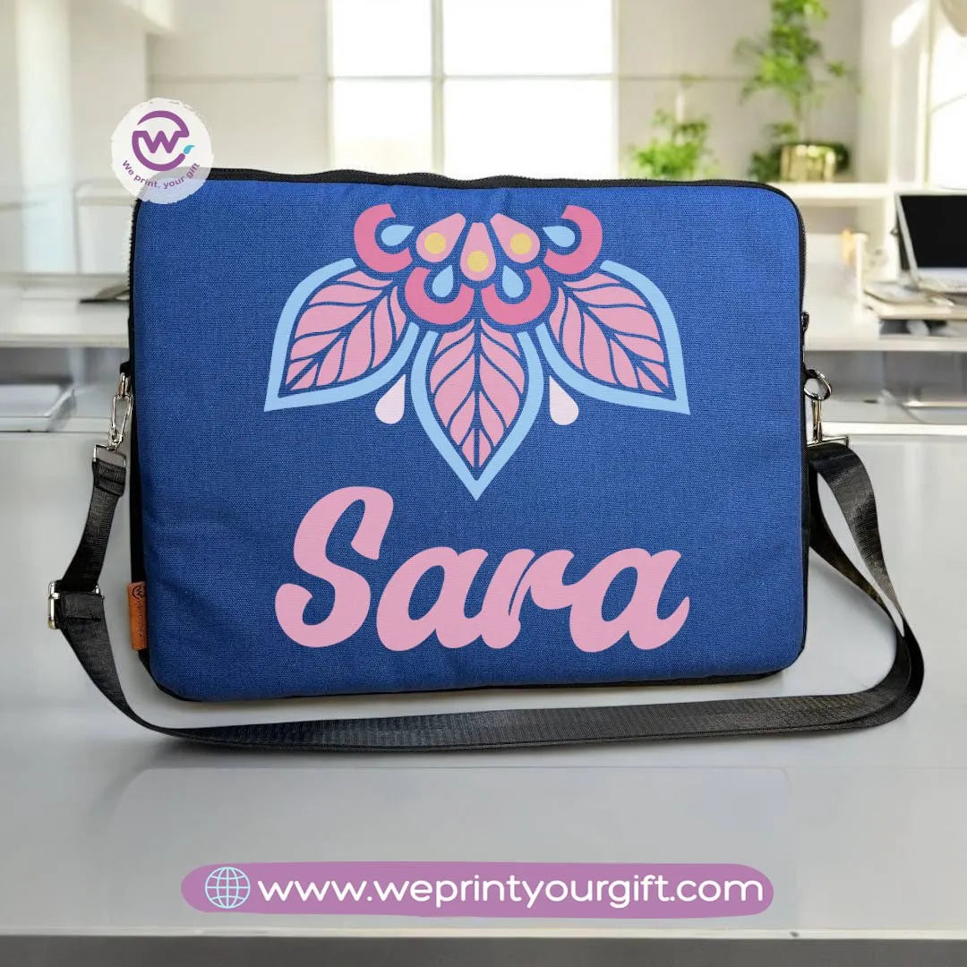 Fabric Laptop Sleeve- Mandala - WE PRINT